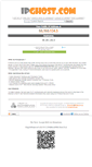Mobile Screenshot of ipghost.com
